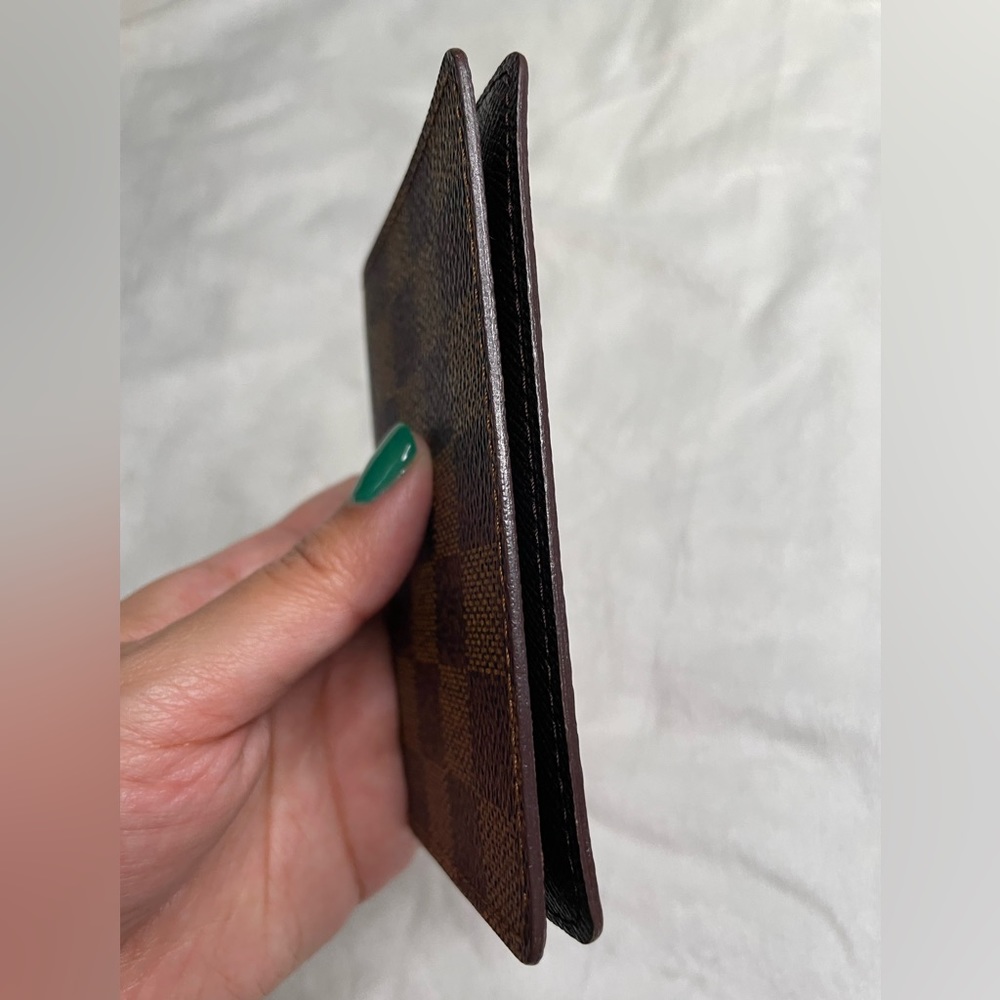 Louis Vuitton Damier Ebene Vertical Pass Case Card Holder  🤎 - Picture 9 of 11